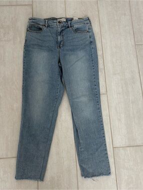 Social Standard by Sanctuary Women's High-Rise Straight Crop Jeans, Size 10